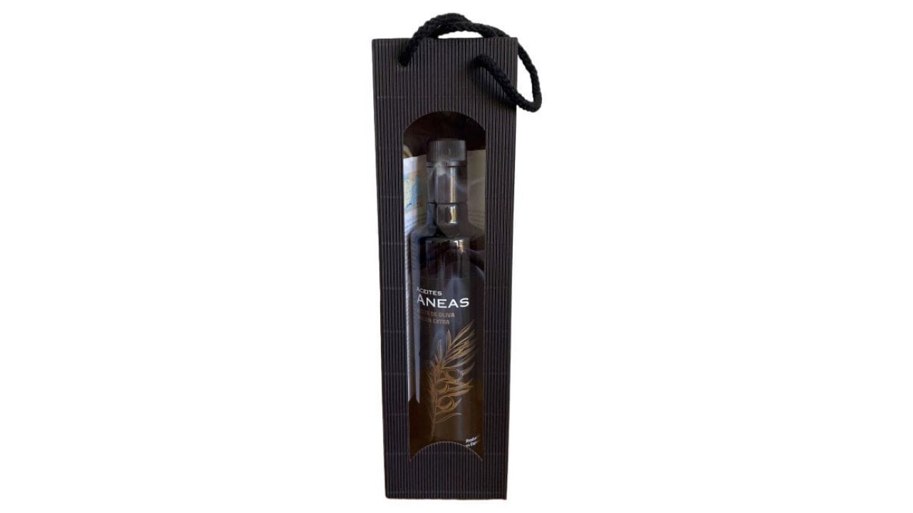 Geschenk  - 1 Flasche Natives Olivenöl Virgen Extra, 250ml oder 500 ml