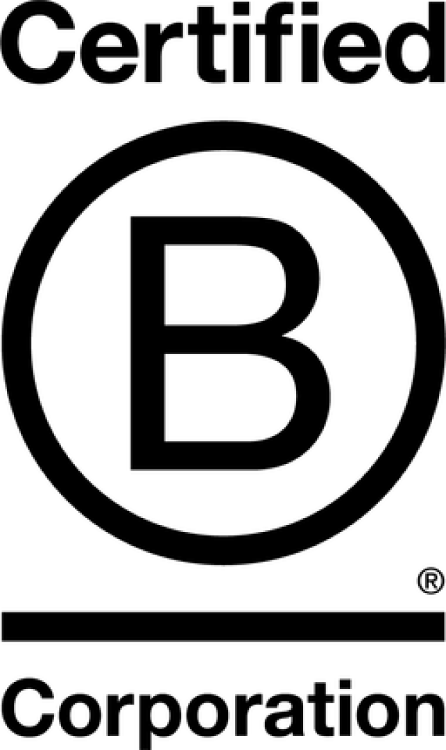 Logo der zertifizierten B Corporation.